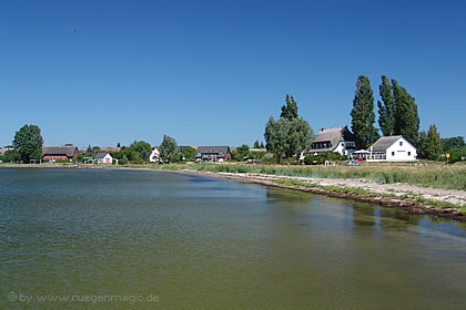 Blick auf Alt-Reddevitz 