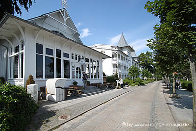 Strandvillen im Bäderstil im Ostseebad Binz